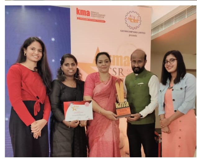 Cultural Academy for Peace received ‘All Kerala CSR Awards 2020-21’